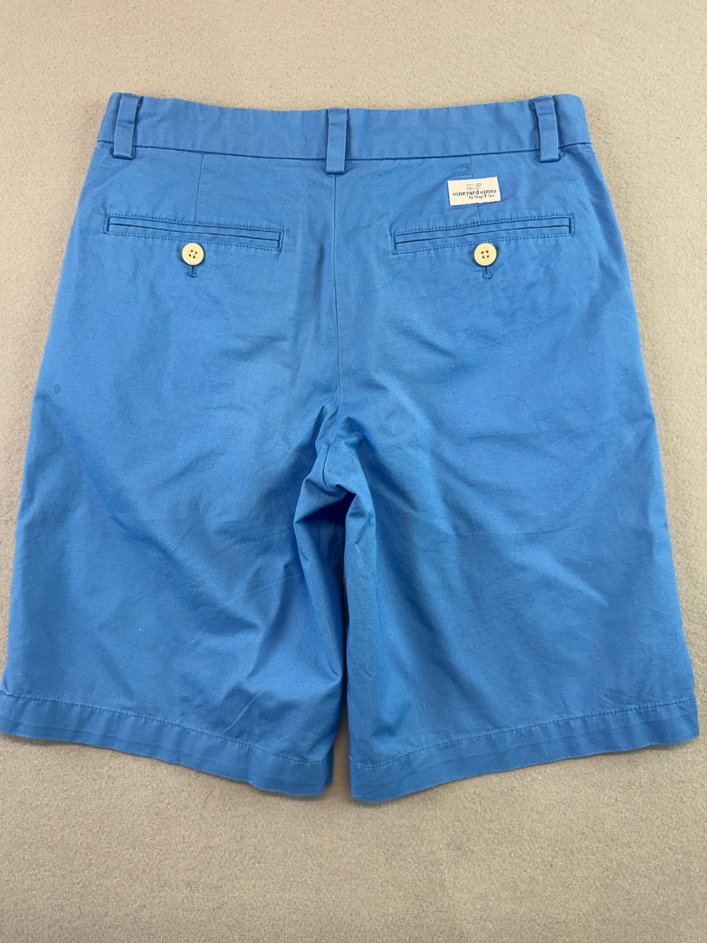 Kid’s Vinyard Vines Casual Blue Chino Shorts Size 14 - Picture 5 of 6
